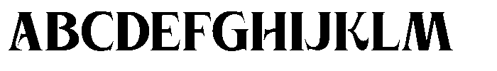 Strage Regular Font UPPERCASE