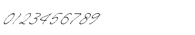 Straight Others Italic Font OTHER CHARS
