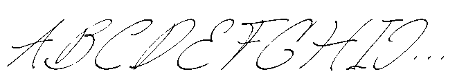 Straight Others Italic Font UPPERCASE