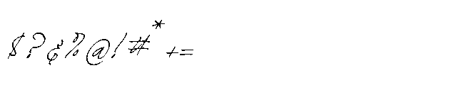 Straight Others Regular Font OTHER CHARS