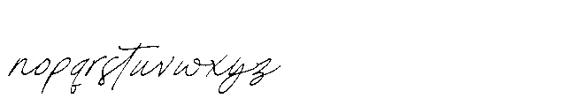 Straight Others Regular Font LOWERCASE