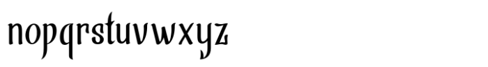 Strandall Font LOWERCASE