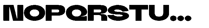 Stranded Font UPPERCASE