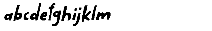 Strange Behaviour Italic FONT