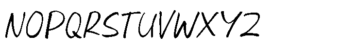 Strange Ink Font UPPERCASE