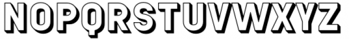 Stratison 31 Extrude Black 1 Font LOWERCASE