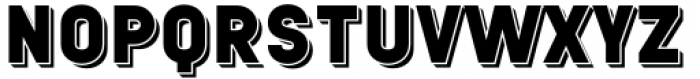Stratison 32 Divided Extrude Black 1 Font LOWERCASE