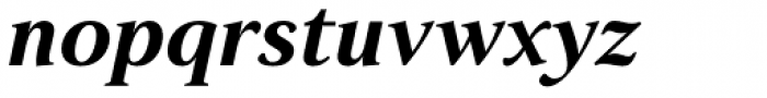 Strato Pro Bold Italic Font LOWERCASE