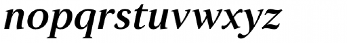 Strato Pro Demi Bold Italic Font LOWERCASE