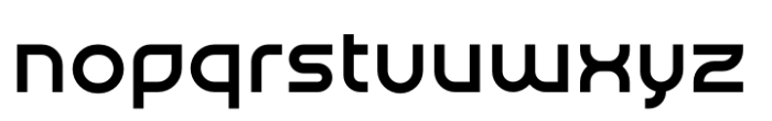 Stratopika Bold Font LOWERCASE