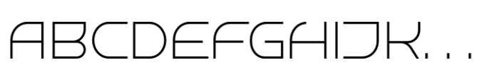 Stratopika Light Font UPPERCASE