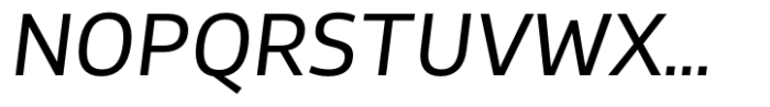 Stratus Italic Font UPPERCASE