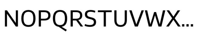 Stratus Regular Font UPPERCASE