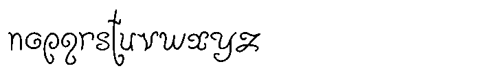Strawberry Charm Strawberry Breeze Regular Font LOWERCASE