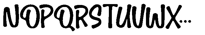 Strawberry Milkshake Font UPPERCASE