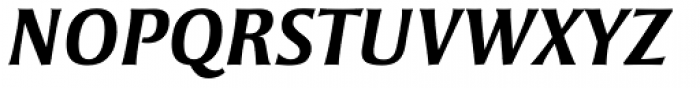 Strayhorn MT Bold Italic OsF Font UPPERCASE