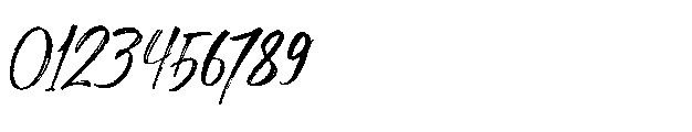Streaklines Font OTHER CHARS