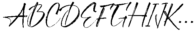 Streaklines Font UPPERCASE