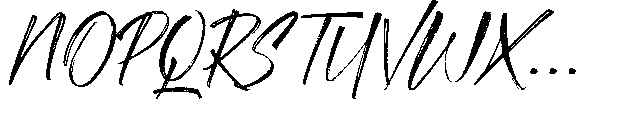 Streaklines Font UPPERCASE