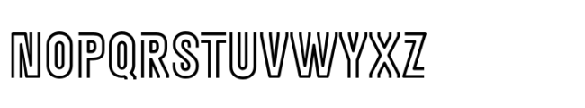 Stream Font UPPERCASE
