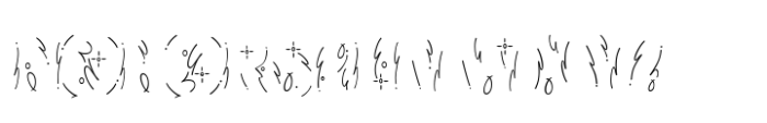 Street Blup Line Font UPPERCASE