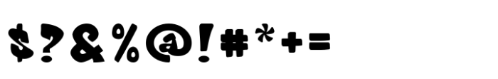 Street Breaker Regular Font OTHER CHARS