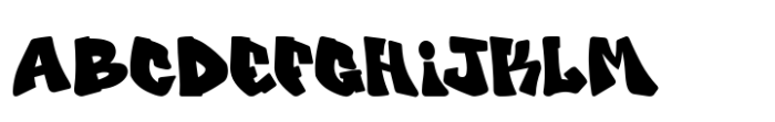 Street Breaker Regular Font UPPERCASE