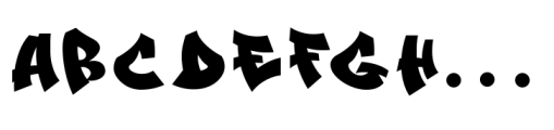 Street Echos Graffiti Outline Solid FONT