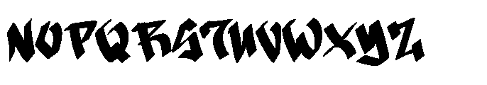 Street Legends Font UPPERCASE