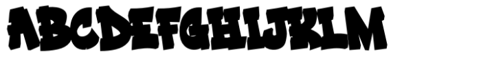 Street Master Shadow Font UPPERCASE