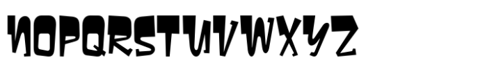 Street Party JNL Regular Font UPPERCASE