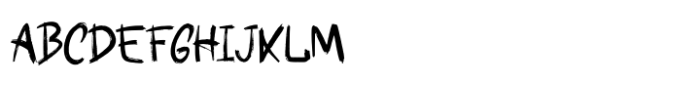 Street Scribe Regular Font UPPERCASE