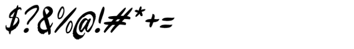 Street Script Font OTHER CHARS