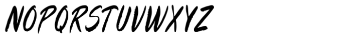 Street Script Font UPPERCASE