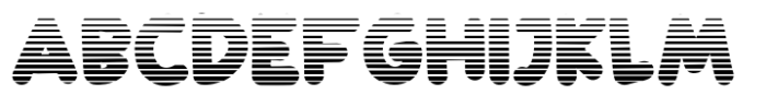 Street Smart Street Smart Gradient Font LOWERCASE