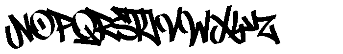 Street Tag Vol 3 Font UPPERCASE