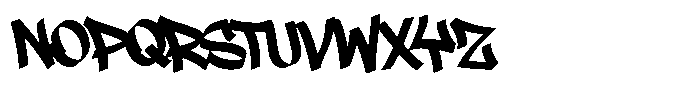Street Tag Vol 3 Font LOWERCASE