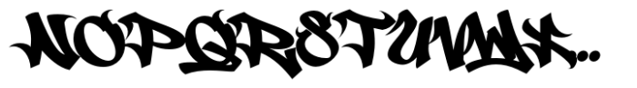 Streetmark Regular Font UPPERCASE