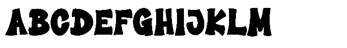Stretzo Regular Font UPPERCASE