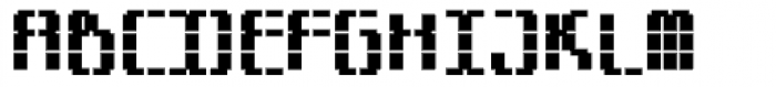 Strichcode Bold Font UPPERCASE