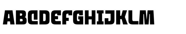 Strick Font UPPERCASE