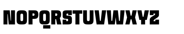 Strick Font UPPERCASE