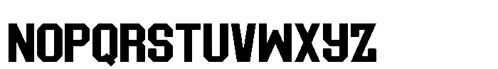 Strike One Font LOWERCASE