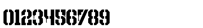 Strike Three Font OTHER CHARS