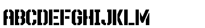 Strike Two Font UPPERCASE