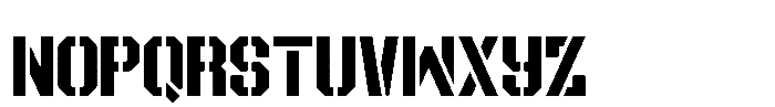 Strike Two Font LOWERCASE