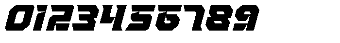 Strike Vortex Regular Font OTHER CHARS