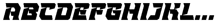 Strike Vortex Regular Font UPPERCASE