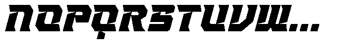 Strike Vortex Regular Font UPPERCASE