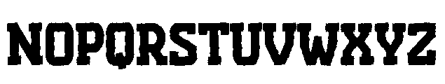 Strikeoff Font UPPERCASE